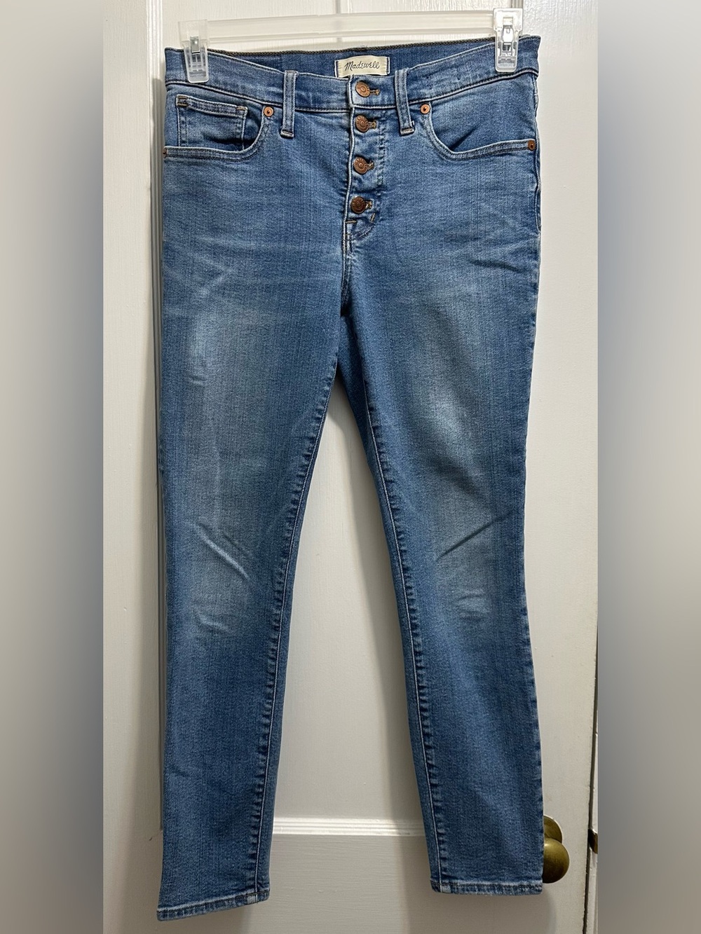 Madewell: Mid-Rise Skinny Crop Jeans